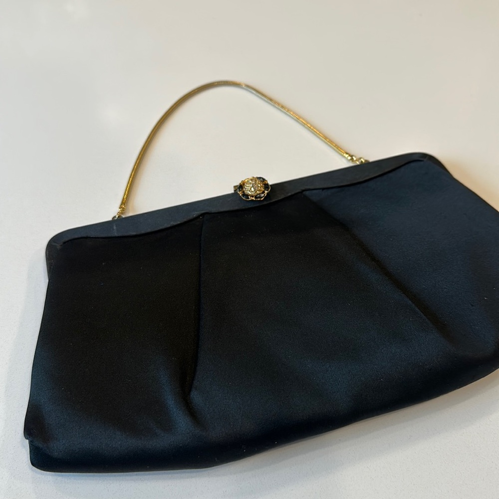 Vintage Satin Clutch